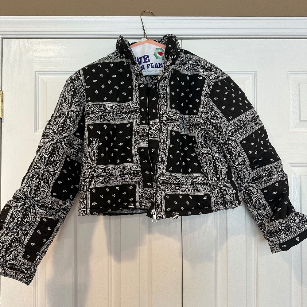Gianina Puffer Jacket Superdown in Black